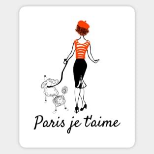 Paris je t'aime Magnet